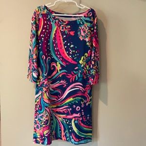 Lilly Pulitzer long sleeve multicolor dress